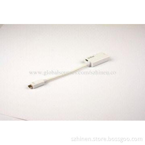 Slim DisplayPort Cable with 5-pin Connector to HDMI Adapter